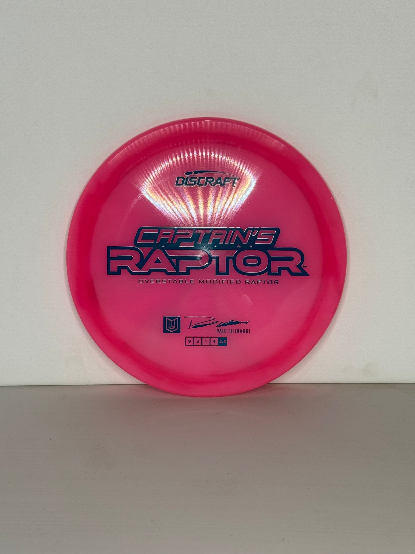 Captains Raptor Z Swirl 2025 Limited Release - Distance Driver