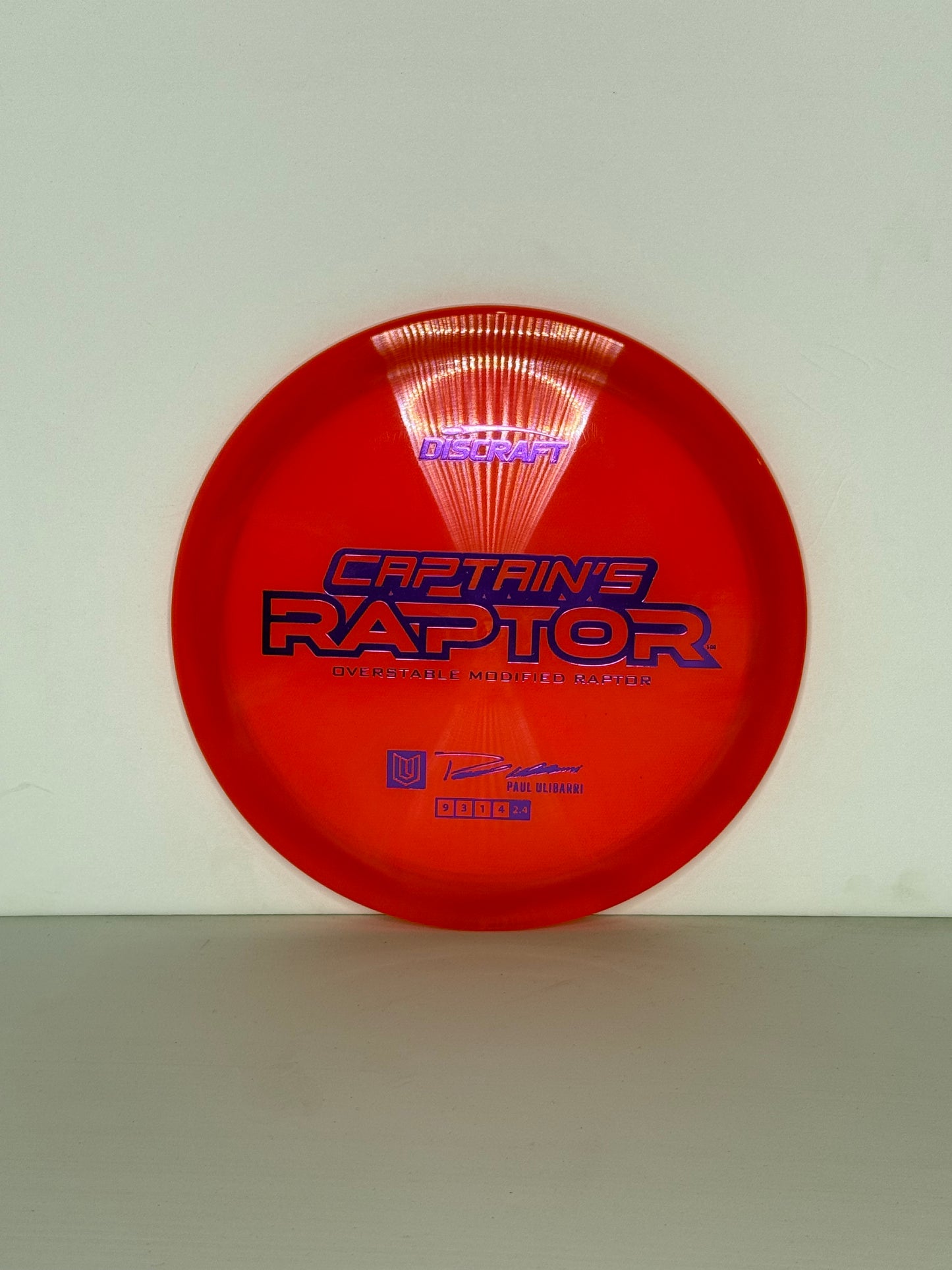 Captains Raptor Z Swirl 2025 Limited Release - Distance Driver