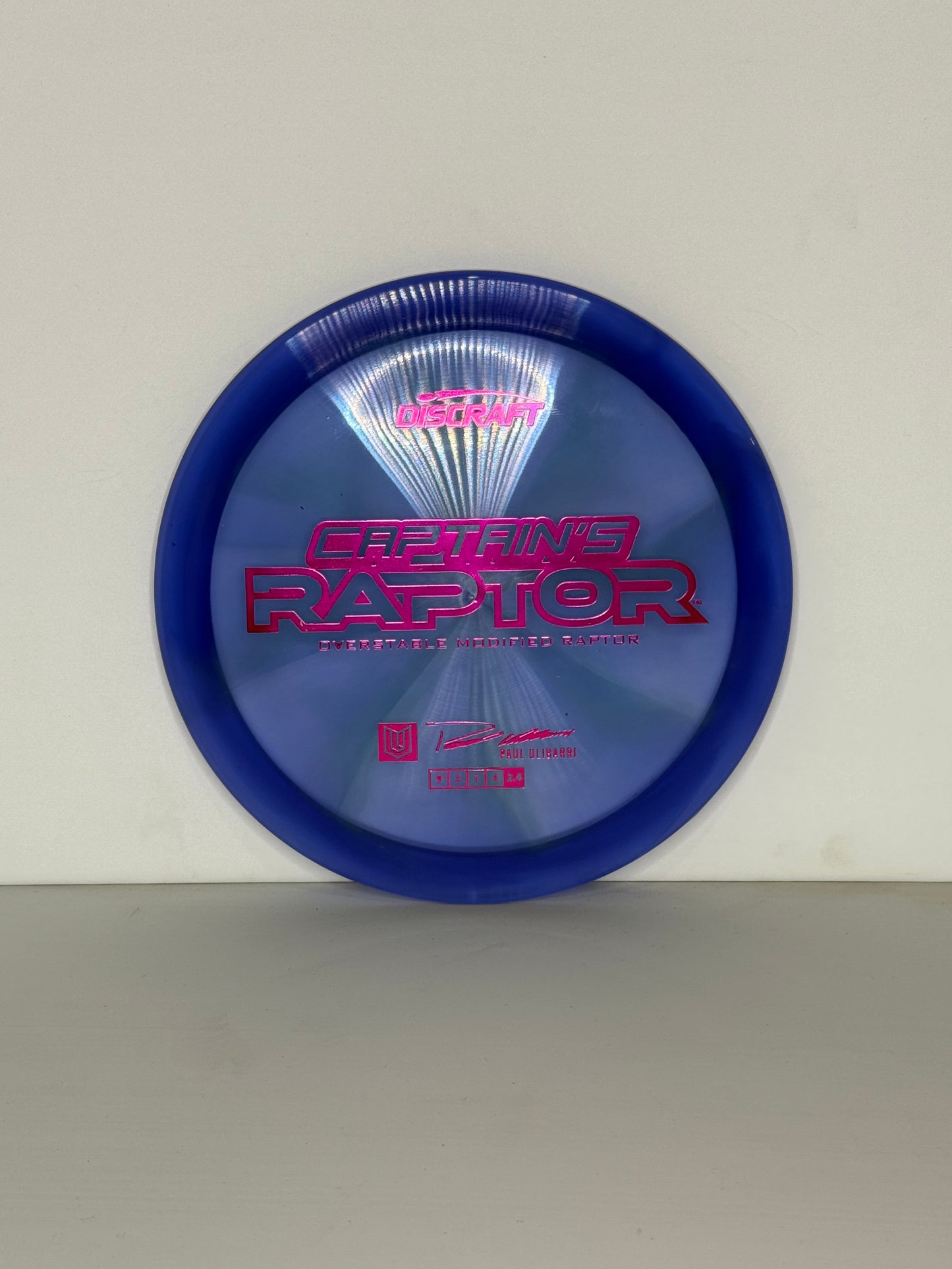 Captains Raptor Z Swirl 2025 Limited Release - Distance Driver
