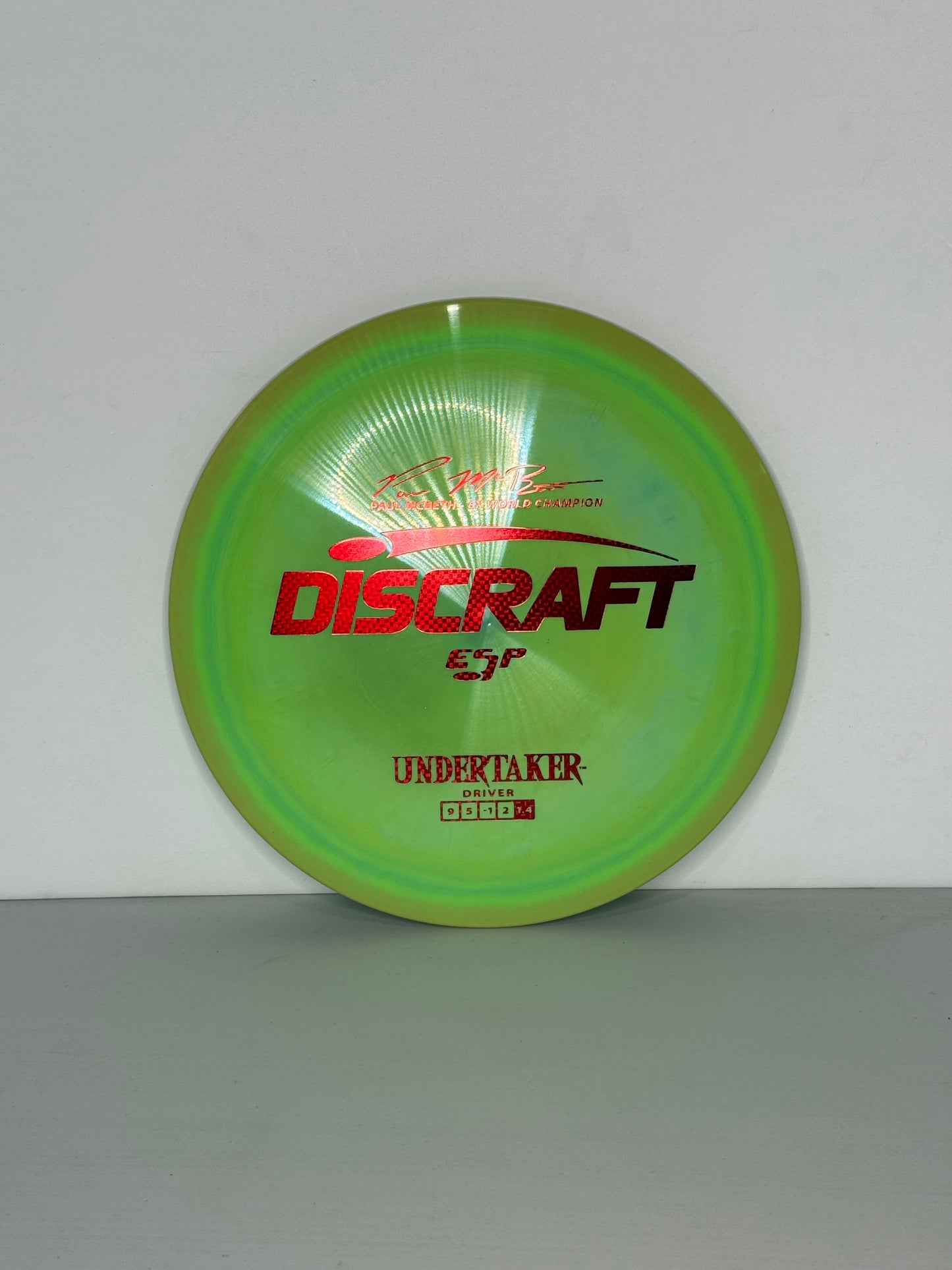 ESP Undertaker Paul McBeth 6x - Distance Driver