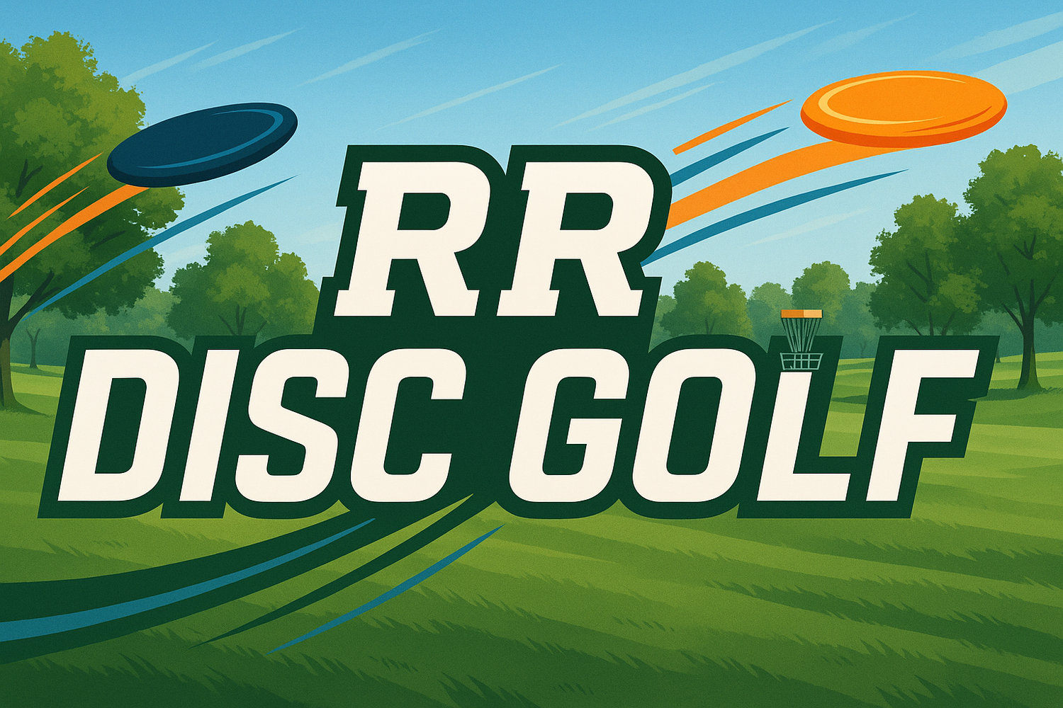 Header page for my disc golf business “RR DISC GOLF”