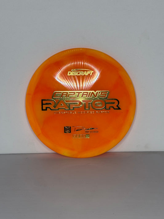 Captains Raptor Z Swirl 2025 Limited Release - Distance Driver