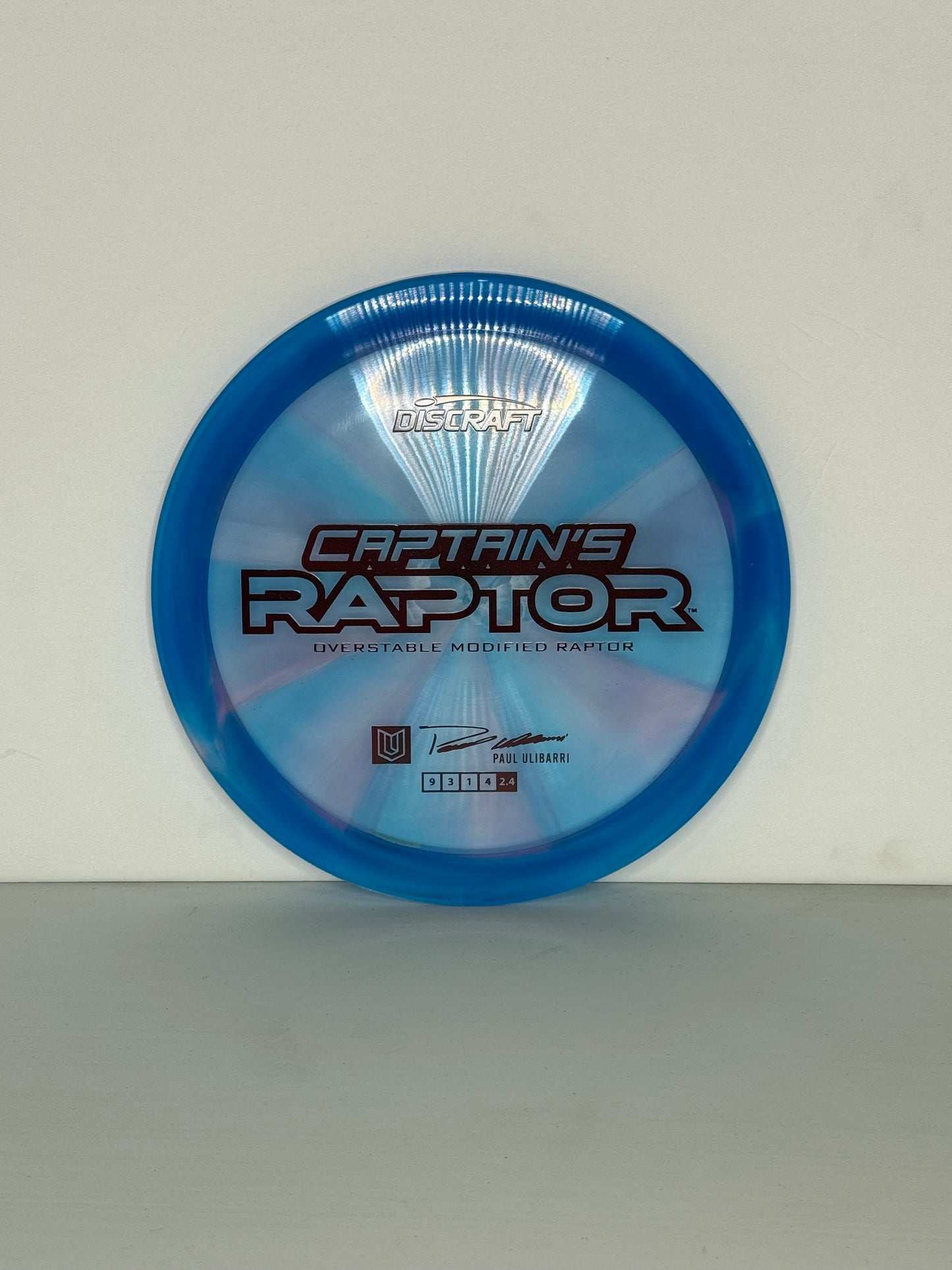 Captains Raptor Z Swirl 2025 Limited Release - Distance Driver