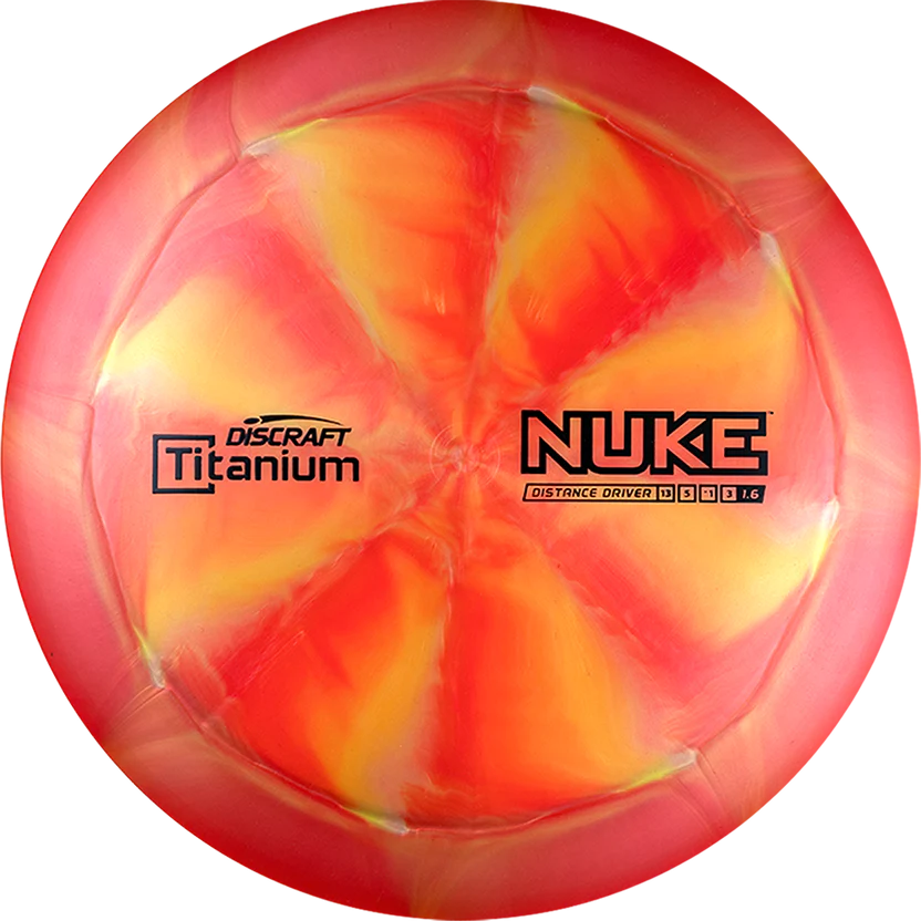 Titanium Swirl Nuke - Distance Driver